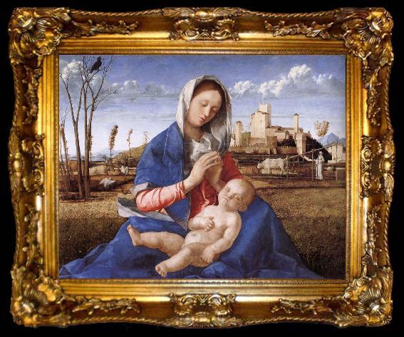 framed  Giovanni Bellini Madonna pa indicated, ta009-2